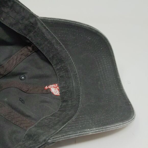 Port Authority Men's Pheasant Slideback Hat Gray Embroidered Logo - Picture 10 of 11
